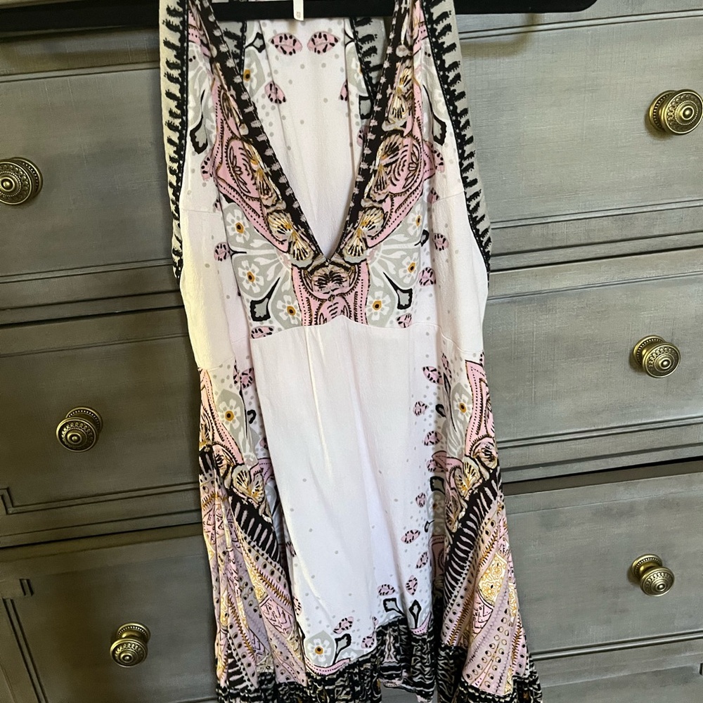All 3 Free People Tunic Mini Dresses Xs S - Picture 3 of 4